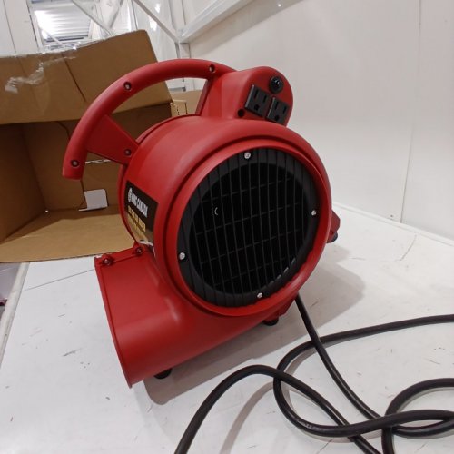 KING CANADA 3 SPEED HIGH VELOCITY AIR MOVER - 550CFM - 120V - RED - (MODEL:8500AM) image 5