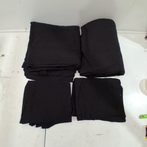 4PC SLEEPDOWN 100% COTTON JERSEY SHEET SET - KING - BLACK image 3