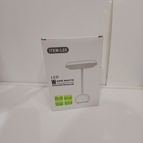 MAYTHANK LED RECHARGEABLE CORDLESS GOOSENECK DESK LAMP - 4200 MAH - WHITE (MODEL: L03) image 2