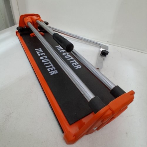VEVOR MANUAL DOUBLE RAILED PORCELAIN CERAMIC TILE CUTTER - 17" - ORANGE/BLACK - (MODEL: TC-S03-400) ) image 3