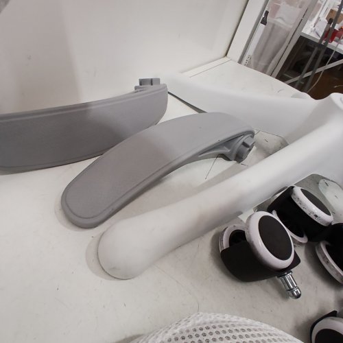 BESTOFFICE BREATHABLE OFFICE CHAIR WITH ARM RESTS - WHITE (MODEL: 0C-2798-WHITE) image 7