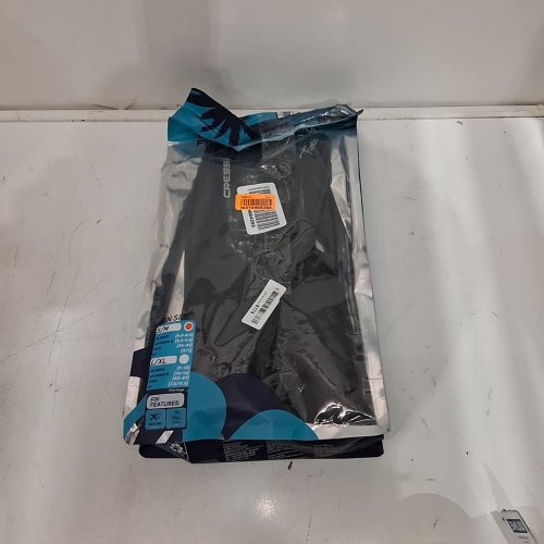 UNISEX ADULT BLUE BY CRESSI SHORT ADJUSTABLE FINS - LARGE/EXTRA LARGE - BLACK image 3