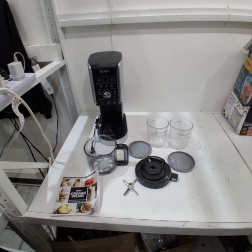NINJA CREAMI DELUXE 11-IN-1 DIGITAL FROZEN TREAT MAKER - MAKES 24OZ PINTS - SILVER (MODEL: NC501C) image 3