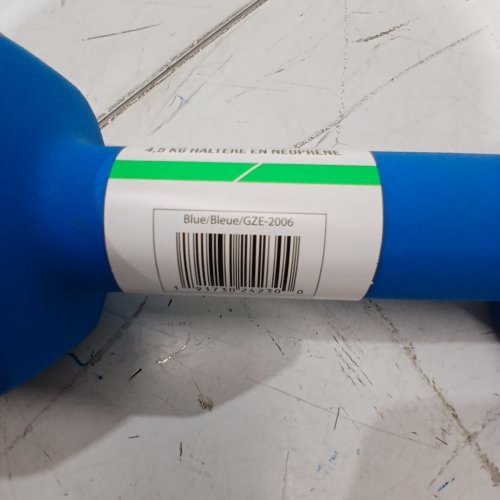 GOZONE NEOPRENE DUMBBELL - 10LB - BLUE (ITEM: GZE-2006) image 2