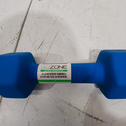 GOZONE NEOPRENE DUMBBELL - 10LB - BLUE (ITEM: GZE-2006) image 4