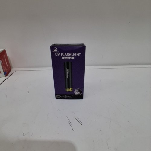 DARKBEAM UV FLASHLIGHT WITH BUILT IN BATTERY - 395 NM - BLACK (MODEL: V5) image 4