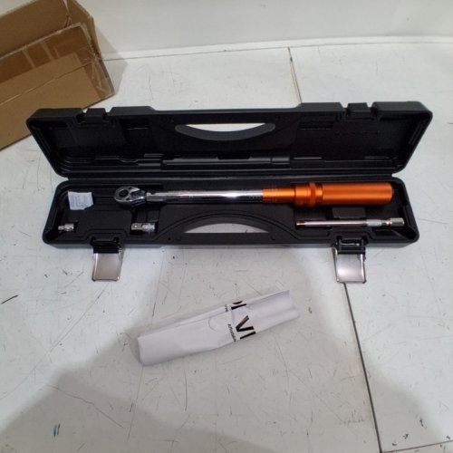 VEVOR TORQUE WRENCH, 3/8-INCH DRIVE CLICK TORQUE WRENCH 10-80FT.LB/14-110N.M, DUAL-DIRECTION ADJUSTABLE TORQUE WRENCH SET - (MODEL: 17080FTLB) image 2
