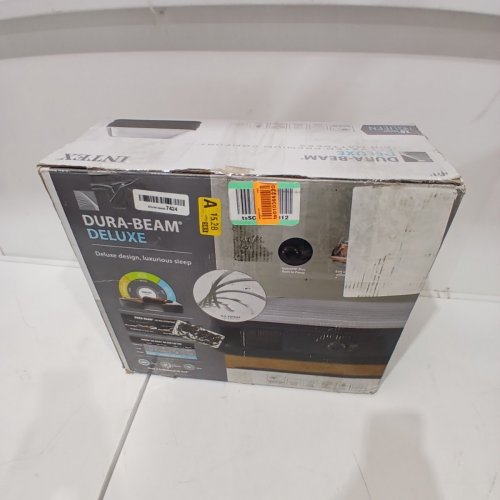 INTEX DURA BEAM DELUXE ULTRA - 18" - QUEEN - GREY / BLACK image 5