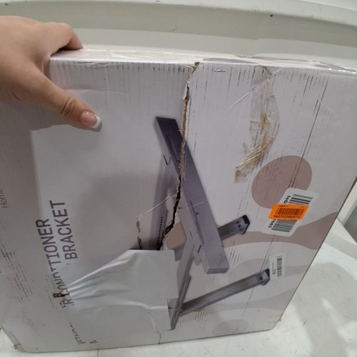 IVATION EASY-INSTALL AIR CONDITIONER SUPPORT BRACKET MOUNT - 200LB MAX - WHITE image 5