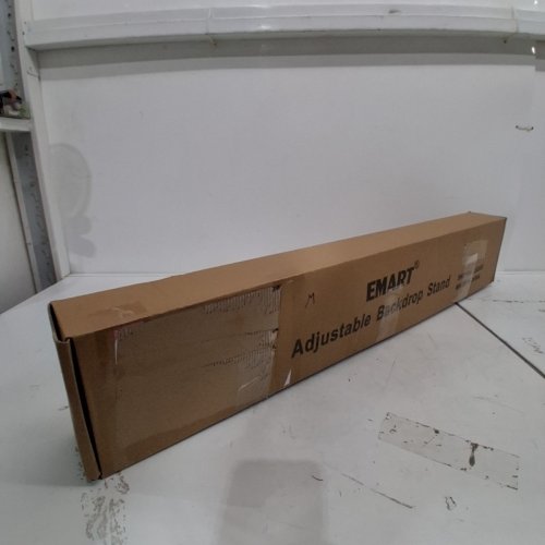 EMART STUDIO ADJUSTABLE PHOTO BACKDROP STAND KIT - 7FT X 10FT - BLACK (MODEL: EM-BS2030) image 6