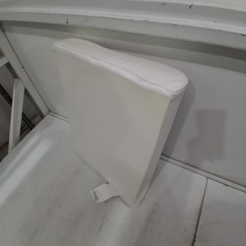 SEALY CONTOURED COOLING GEL MEMORY FOAM PILLOW - STANDARD - WHITE/BLUE (MODEL: 1845020) image 3