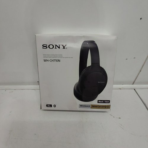SONY WIRELESS OVER-THE-EAR NOISE CANCELING BLUETOOTH HEADPHONES - BLACK - (MODEL: WH-CH710N) image 5