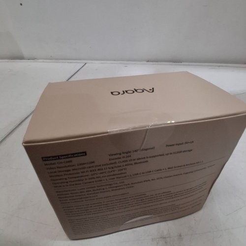 AQARA INDOOR/OUTDOOR SECURITY CAMERA 2-WAY AUDIO, SPOTLIGHT COLOR/IR NIGHT VISION, AI DETECTION, 140° FOV, WI-FI 6, SUPPORTS HOMEKIT, ALEXA, GOOGLE AND IFTTT- WHITE (G100) image 3