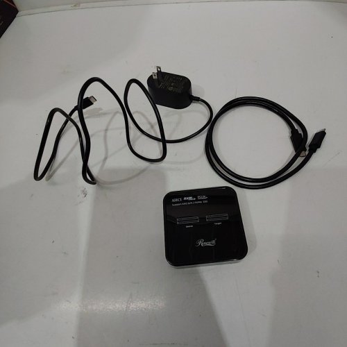 ROSEWILL M.2 NVME CLONER + ERASER DOCKING STATION - BLACK image 3