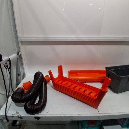 CAMCO RHINO RV SEWER COMBO KIT WITH 20FT RHINOFLEX HOSE - GREY/ORANGE image 2