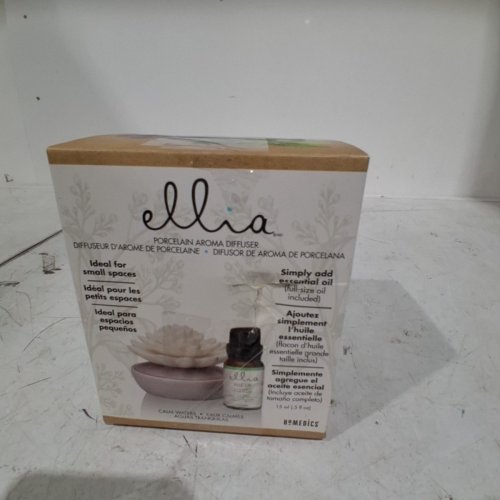 ELLIA CALM WATERS PORCELAIN AROMA DIFFUSER, PINK (MODEL: ARM-P140PKB-EO14) image 5