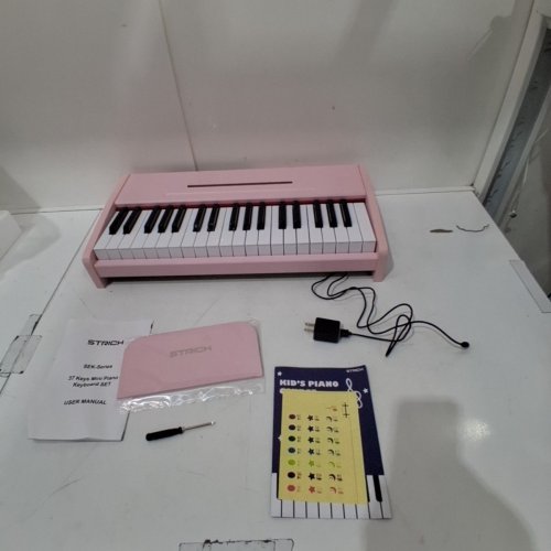 STRICH 37-KEY MINI PIANO KEYBOARD - 21" X 11" - PINK (STYLE: SEK-SERIES) image 2