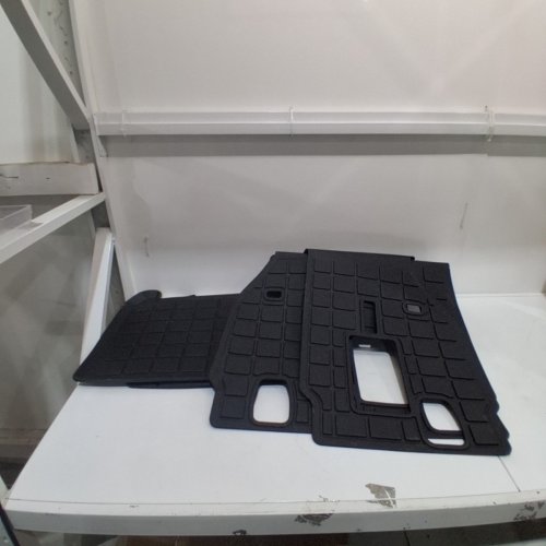 SANBAN-AXE CARGO AND BACKREST FLOOR MATS FOR 2021-2025 TOYOTA SIENNA 7/8 SEATS - BLACK image 4