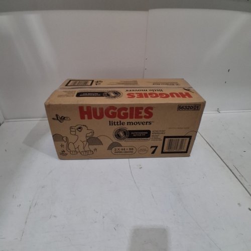 88PK HUGGIES LITTLE MOVERS DIAPERS - SIZE 7 - DISNEY MICKEY MOUSE image 4