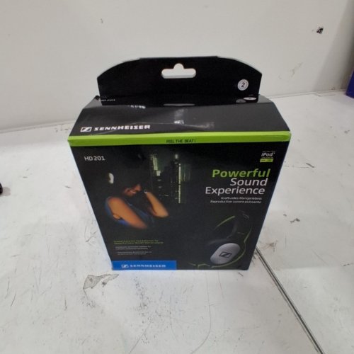 SENNHEISER HD 201 HEADPHONES LIGHTWEIGHT OVER EAR CLOSED BACK image 8