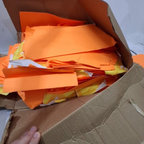 1500PK NEENAH ASTROBRIGHTS PREMIUM PAPER - 8.5" X 11.5" - COSMIC ORANGE ( MODEL: 22652) image 3