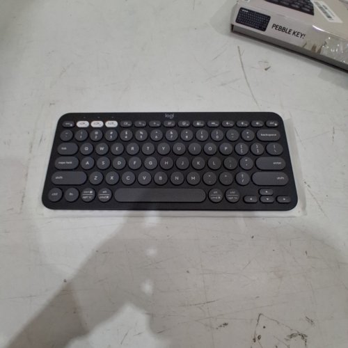 LOGITECH PEBBLE KEYS 2 K380S MULTI-DEVICE BLUETOOTH WIRELESS KEYBOARD WITH CUSTOMIZABLE SHORTCUTS, SLIM AND PORTABLE, EASY-SWITCH FOR WINDOWS, MACOS, IPADOS, ANDROID, CHROME OS - TONAL GRAPITE (MODEL: ‎YR0091) image 4