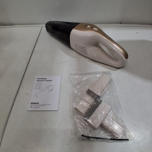 MYUAKO CORDLESS HANDHELD VACUUM WITH LED SCREEN AND MULTI NOZZLE - 16000PA - GOLD/WHITE image 3