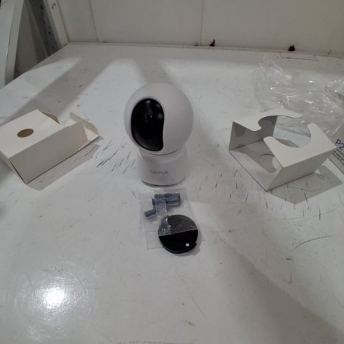 LAXIHUB 360° VIEW 2K SMART CAMERA WITH PHONE APP, PAN/TILT, MOTION & SOUND DETECTION, NIGHT VISION, TWO-WAY AUDIO, WORKS WITH ALEXA - (MODEL: P2T) image 3