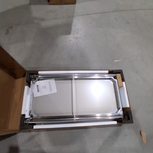 STAINLESS STEEL FOOD PREP TABLE / WORKTABLE WITH 2 ADJUSTABLE SHELVES - 36" X 24" X 18" - STAINLESS STEEL (MODEL:SCGZT910*455T) image 2