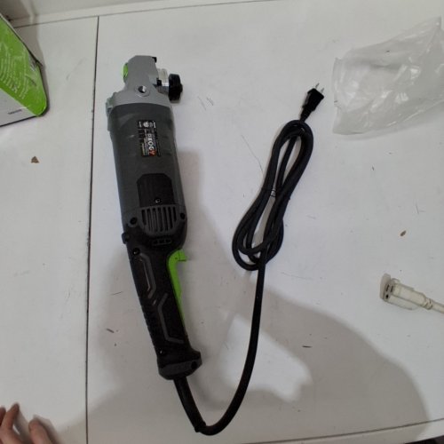 GENESIS CORDED ANGLE GRINDER WITH 3-POSITION SIDE HANDLE - 15 AMP - 8,500 RPM - 7" - GREY/BLACK (MODEL: GAG1570) image 5