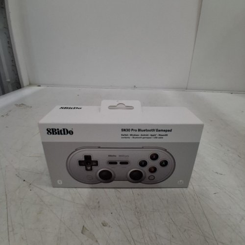 8BITDO PRO BLUETOOTH GAMEPAD CONTROLLER - GREY (MODEL: SN30) image 4