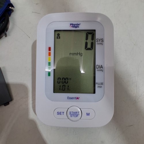 PHYSIO LOGIC ESSENTIA+ DIGITAL BLOOD PRESSURE MONITOR - WHITE/GREY (MODEL: REV8 0524) image 2