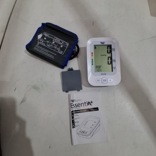 PHYSIO LOGIC ESSENTIA+ DIGITAL BLOOD PRESSURE MONITOR - WHITE/GREY (MODEL: REV8 0524) image 4
