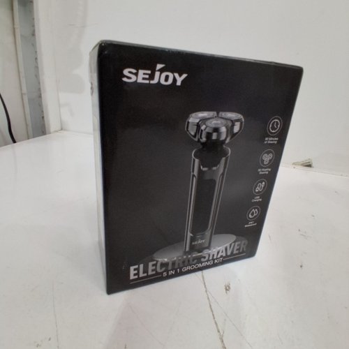 SEJOY ELECTRIC SHAVER 5 IN 1 GROOMING KIT - 3.7 V, 5W - BLACK / BRONZE (MODEL: X2) image 5