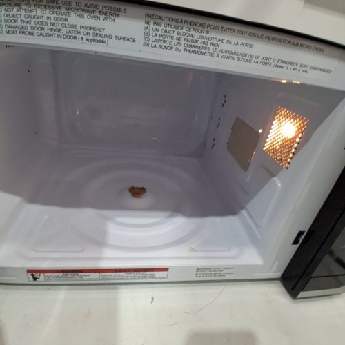 FRIGIDAIRE MICROWAVE - 1.5 CU.FT. - STAINLESS STEEL/BLACK - (MODEL: EMW1510) image 3