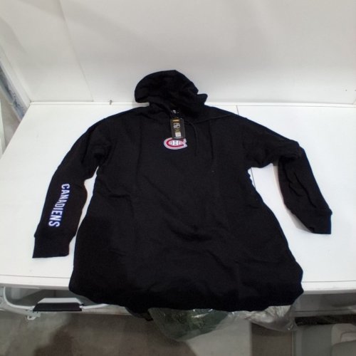 MEN'S PRO STANDARD MONTREAL CANADIENS HOODIE - EXTRA LARGE - BLACK (STYLE: HMCB60596-BLK) image 2