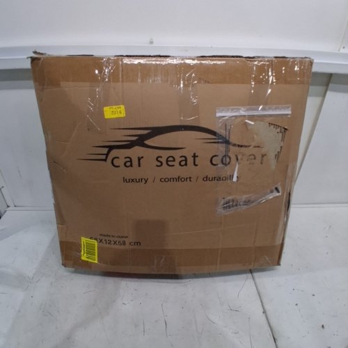 WELLDO FULL SET CAR SEAT COVERS - UNIVERSAL FIT - BLACK image 5