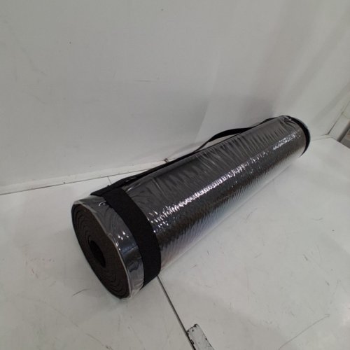 AMAZON BASICS 1/4" THICK TPE EXERCISE YOGA MAT WITH CARRYING STRAP - 72" X 24" - BLACK (MODEL: TPE-B001-04) image 2
