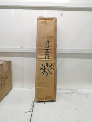 ZINUS METAL BOX SPRING FRAME WITH COVER - TWIN - BLACK - (MODEL: zu-abs-7ts) image 2