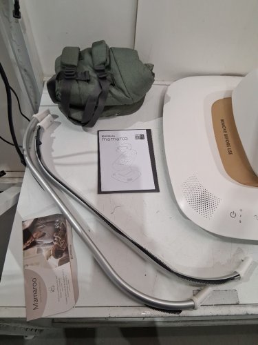UPPAbaby Mamaroo Smart Swing - 5 motions, 5 speeds, 4 sounds with Motion Sync Technology and Bluetooth - 36" - CAMILA/GREEN (Model: 2001-MRO-NA-CAM) image 3