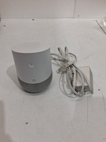 Google Home Smart Speaker – Voice-Controlled Wi-Fi Speaker Assistant - White/Slate (model: home) image 2