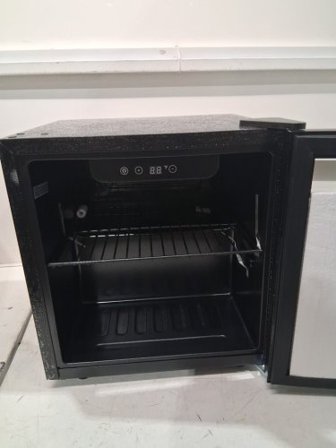 EUHOMY compact countertop mini wine/drinks cooler fridge - 96l - black (model: br001-55bl-caeh) image 8