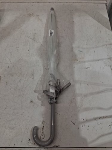 Transparent umbrella - 28" x 25"  - clear/grey image 2