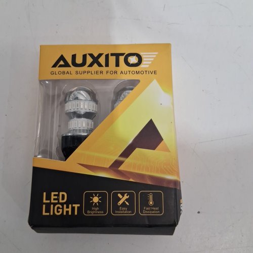 2pk auxito led light bulbs for reverse lights - 6000k (model: 7443/w21w/7440) image 2
