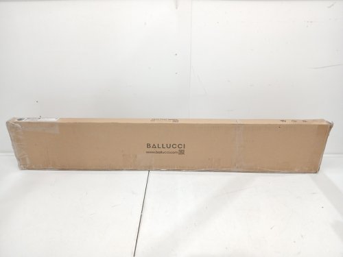 Ballucci Floating Shelves Wood Wall Shelf - 49" x 9" x 2" - BLACK (MODEL: HAFS07B) image 2