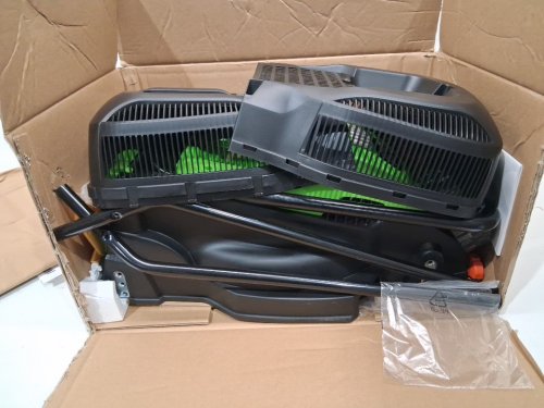 costway Corded lawn Mower With Grass Bag - 1200w - Green (model: ET10081GN) image 4
