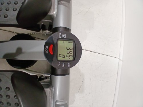 PORTABLE STAIR STEPPER WITH RESISTANCE BANDS - 300LBS MAX - SILVER (MODEL-TBJ-J01-V2-SR) image 4