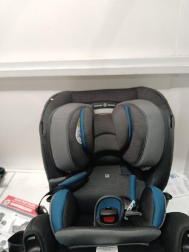 EVENFLO ALL4STAGES SLIM 4-IN-1 COVERTABLE CAR SEAT - BARKER GRAY (MODEL: CS400112525C) image 6