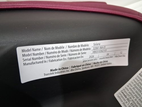 2pk DIONO SOLANA NO LATCH BACKLESS BOOSTER SEAT - 40-120lb capacity - PINK (MODEL: 32061-NA-01) image 4