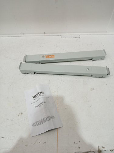 2pk vevor furniture dollies wheels - 17.5"- 27.6" - 330LB MAX - grey - (model: Y13) image 3